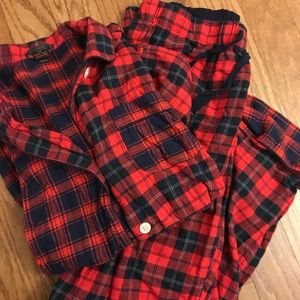 J Crew XS Pajama Set